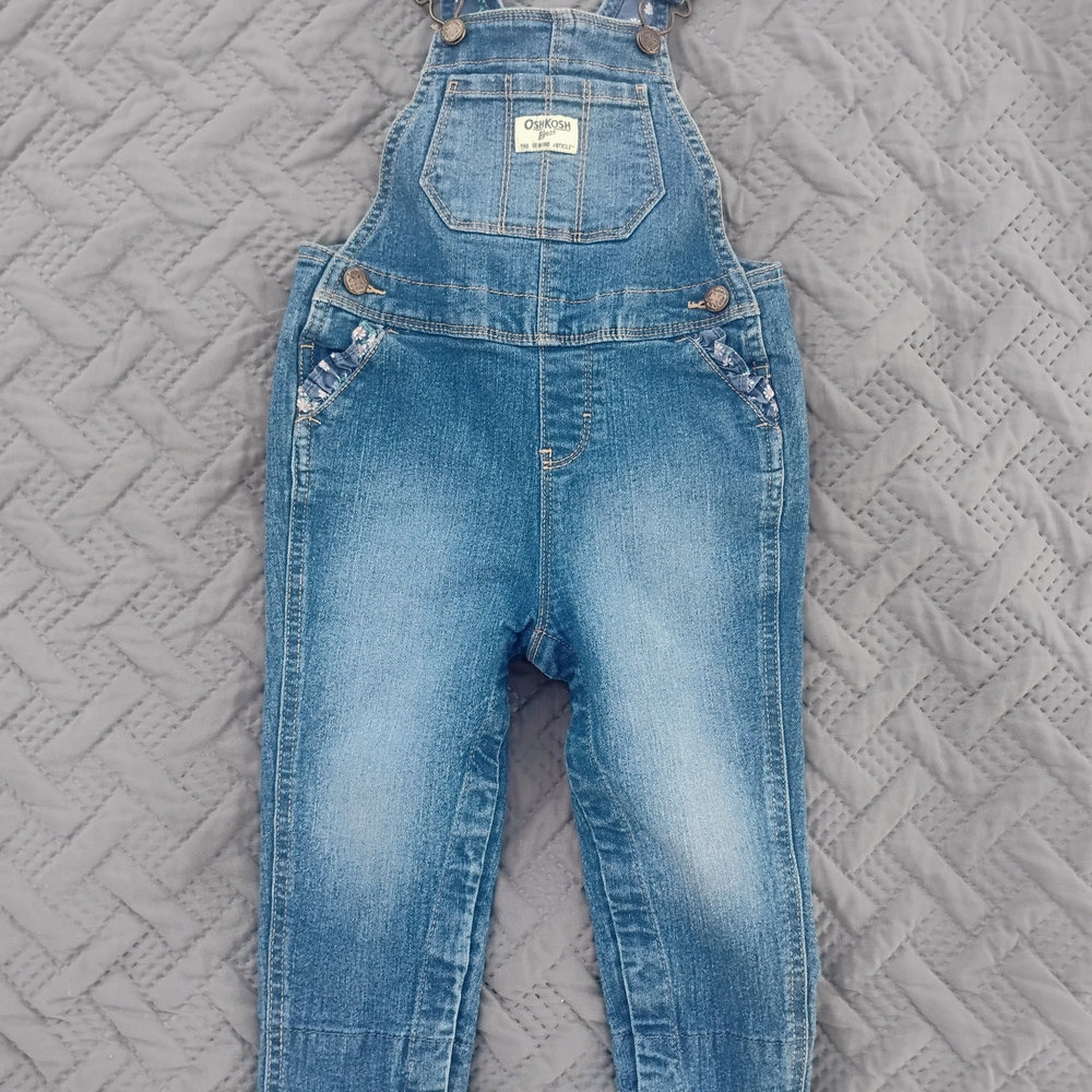 OshKosh B'gosh Blue Denim Overalls